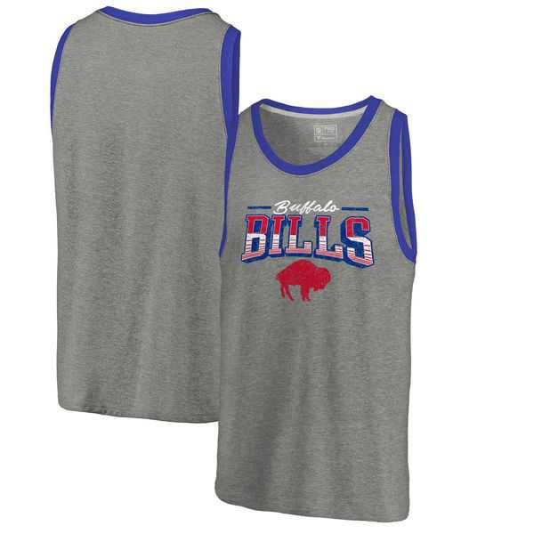 Buffalo Bills NFL Pro Line by Fanatics Branded Throwback Collection Season Ticket Tri-Blend Tank Top - Heathered Gray,We sell and wholesale Buffalo Bills NFL Pro Line by Fanatics Branded Throwback Collection Season Ticket Tri-Blend Tank Top - Heathered Gray on line form chian!